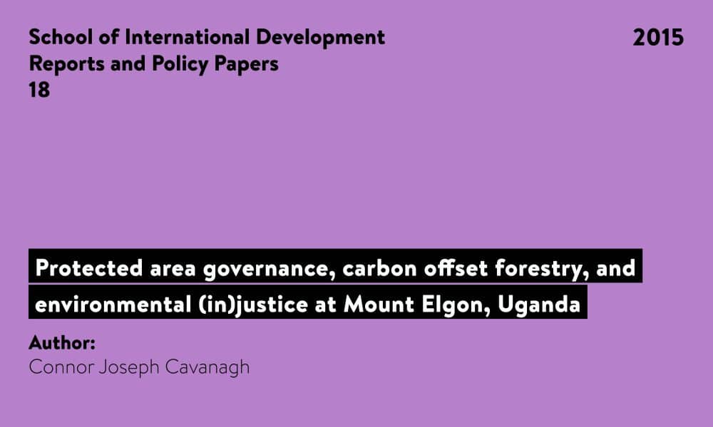 a purple background with publication details including title, author and date