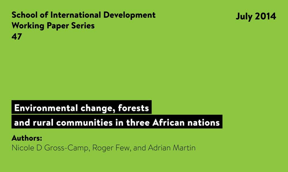 a green background with publication details including title, author and date