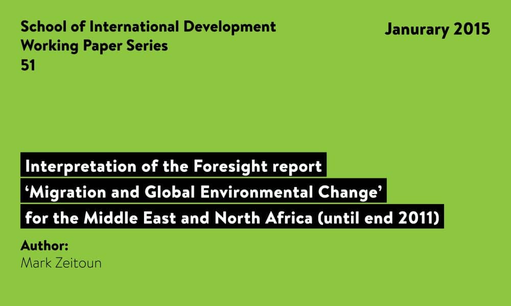 a green background with publication details including title, author and date